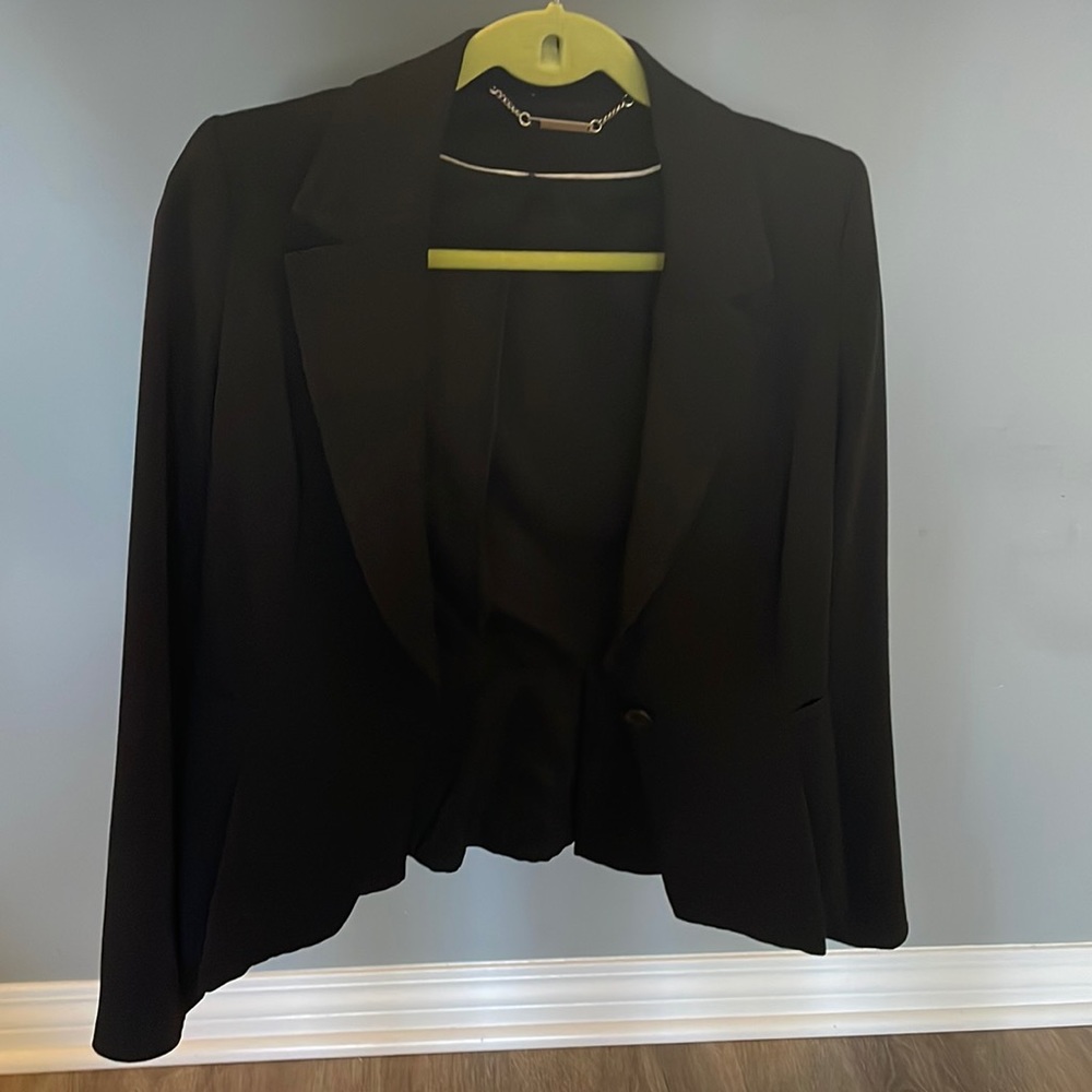 WHBM - Black Blazer Size 2